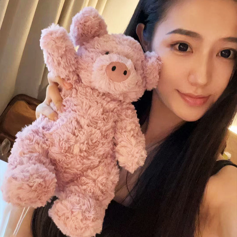 xiaohongshu same style jellycat barnabus piggy doll plush doll pillow get girls‘ holiday gifts free