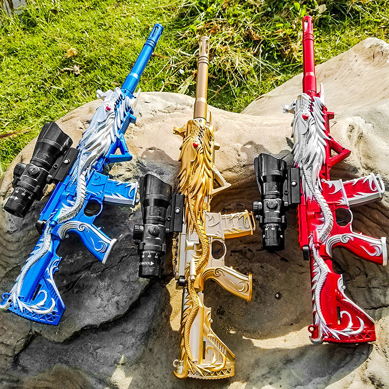 five-claw golden dragon m416 assault rifle soft bullet gun boy children toy gun eating chicken 98k sniper pubg mobile 7