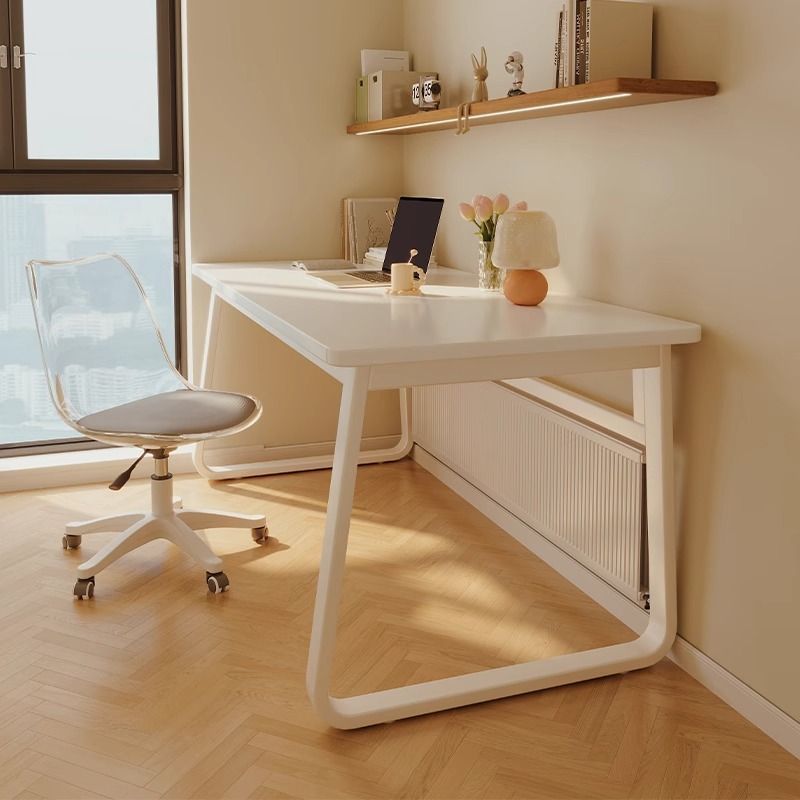 cream style computer desk student household study table writing desk simple desk workbench desk bedroom girl