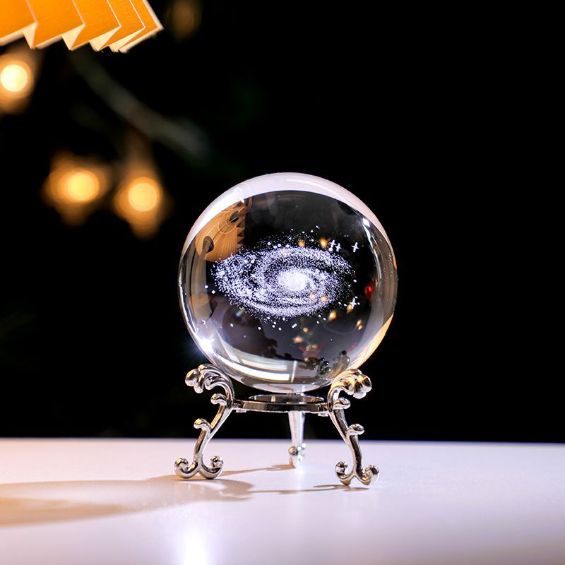 lucky creative crystal ball desktop decoration birthday gift for girls boys decorations for college entrance examination