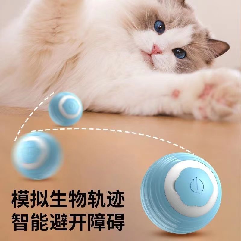 toy self-hi relieving stuffy  teaser kitten automatic  teasing ball electric  toy all products smart