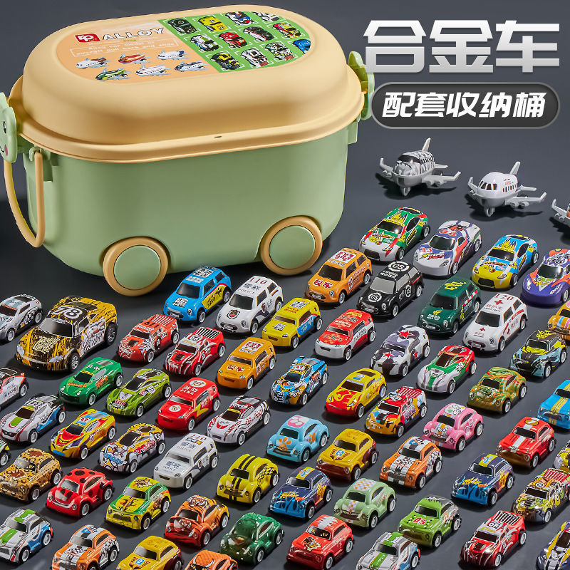 children‘s alloy warrior car metal off-road vehicle toy storage barrel iron car