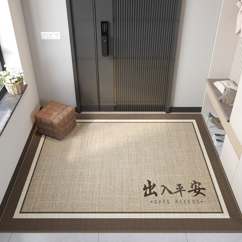 simple door mat advanced entry door foot mat household stain-resistant disposable door mat door carpet can be customized