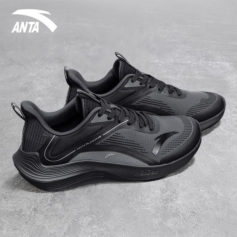 anta stinger running shoes men‘s shoes 2024 summer new mesh breathable lightweight soft sole hot sneaker men‘s shoes