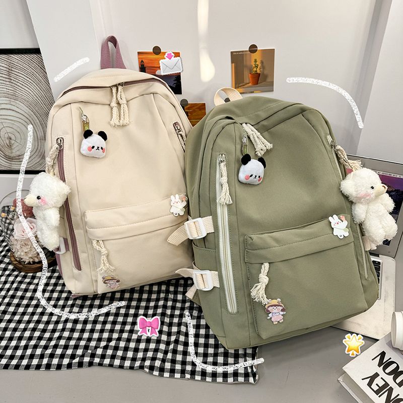 schoolbag female college student japanese backpack new korean style large capacity junior high school student cute backpack female all-matching