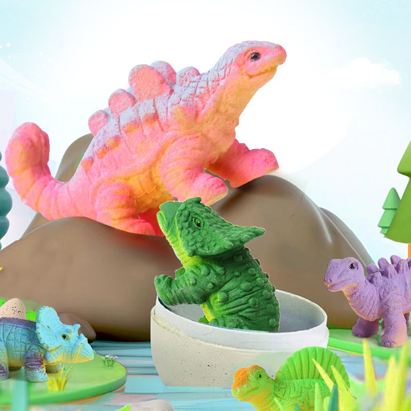 douyin same style water-soaking children‘s toy large size water-soaking grow bigger expansion tyrannosaurus dinosaur egg water-soaking incubation