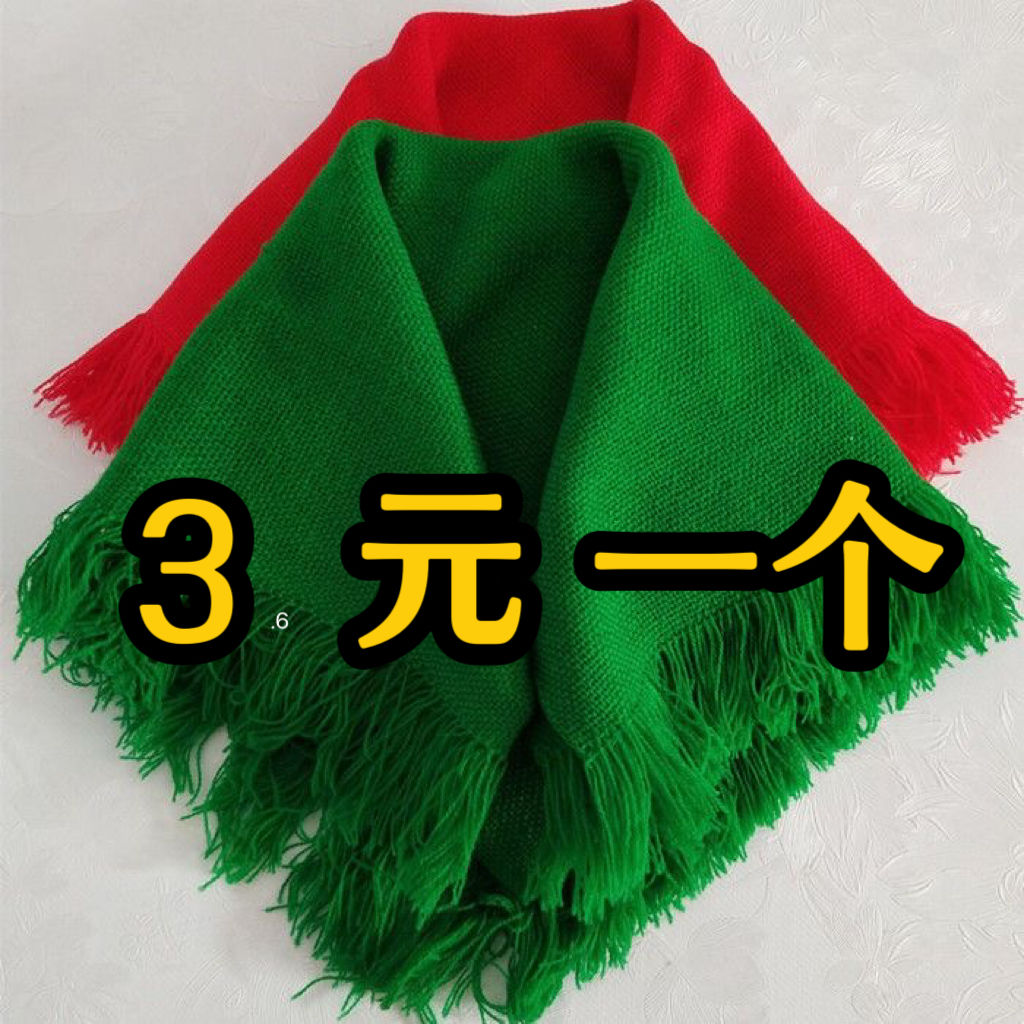 internet celebrity scarf square scarf village girl four seasons new western style scarf for rural elderly performance photography special four seasons scarf