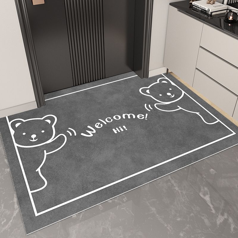 entrance door mat household door mat simple stain-resistant door mat living room entrance carpet light luxury door mat