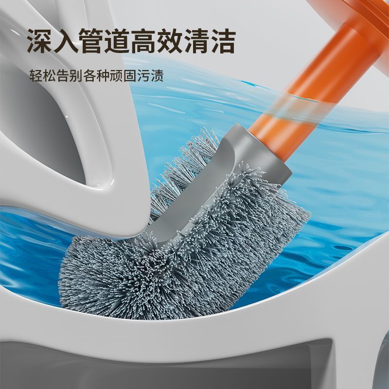 yuge toilet brush home bathroom smart 360 degrees no dead angle cleaning long handle brush fabulous toilet accessories new