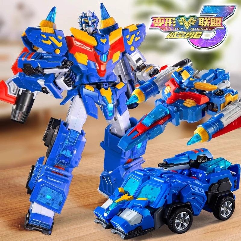 transformation alliance 3 super change god of war prix transformation car robot toy boy king kong break gun combination