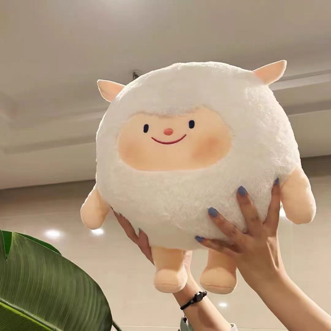 dongdong lamb egg puff party peripheral doll plush toys bee sheep honey pillow birthday gift for girl friend