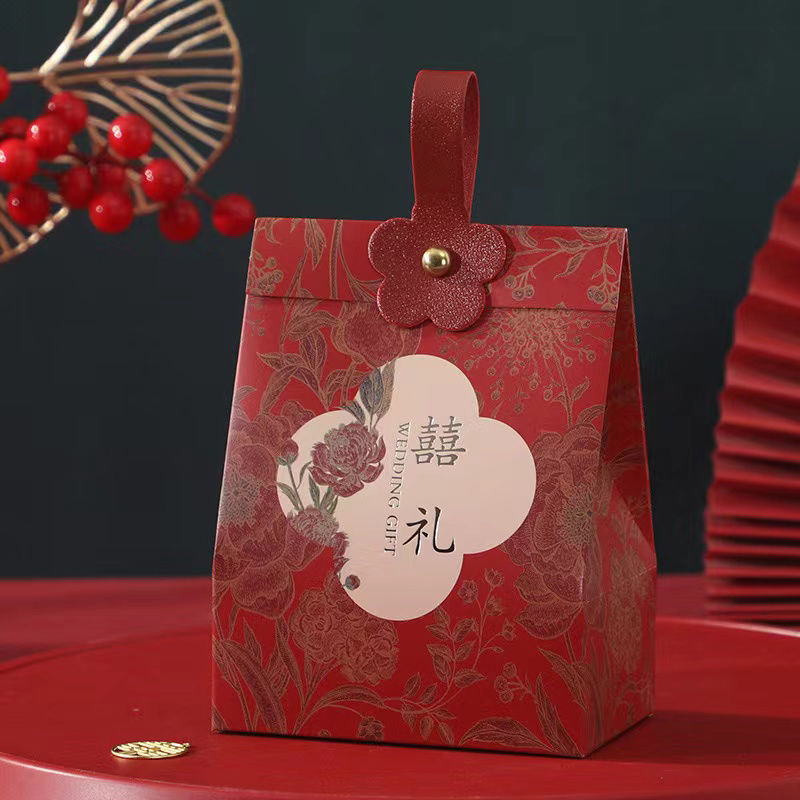 new candy candy box withdrawal creative chinese hand wedding box engagement wedding gift box box candy advanced