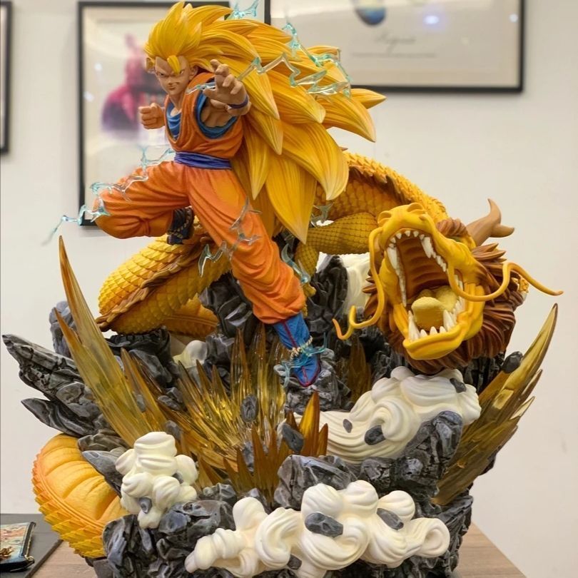 Dragon Ball Hand-Made Blind Box Anime Model Kakarot Hand-Made Sun Wukong Saiyan Twisted Egg Peripheral Ornaments