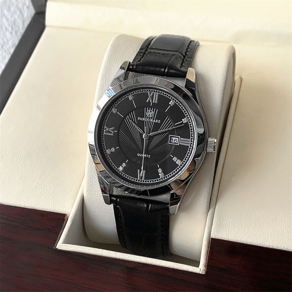 good-looking ins light luxury watch men‘s high-end simple waterproof watch boys high school students high sense friend gift