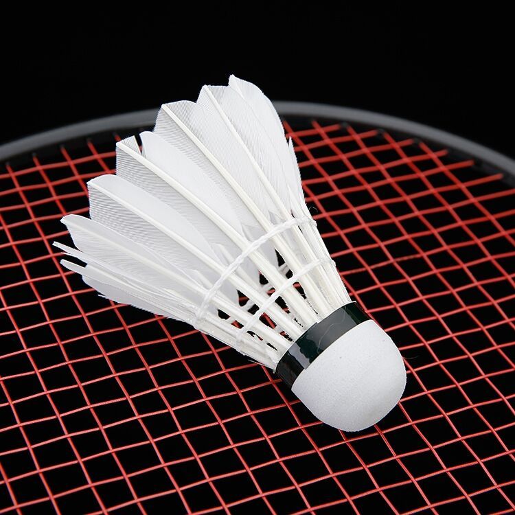 12 shuttlecock， 6-piece set， resistant to playing， not bad， windproof， increasing children‘s badminton racket genuine for free shipping shuttlecock