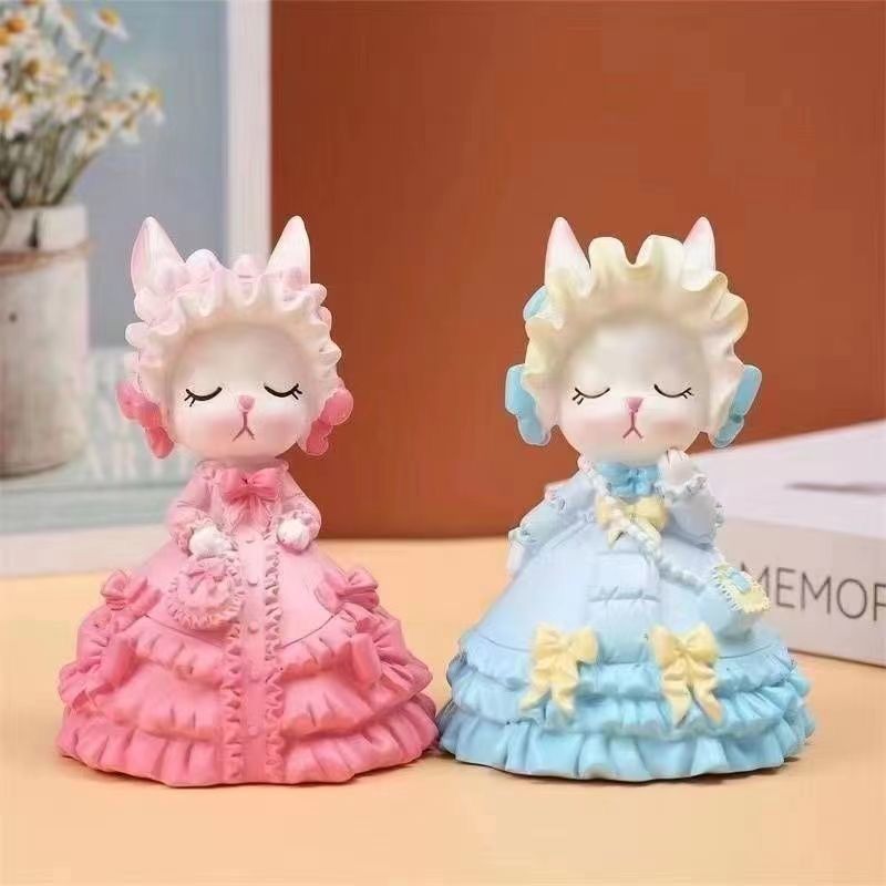 internet celebrity small plaster doll white blank coloring college student stall entrepreneurship diy plaster decoration park stall free shipping