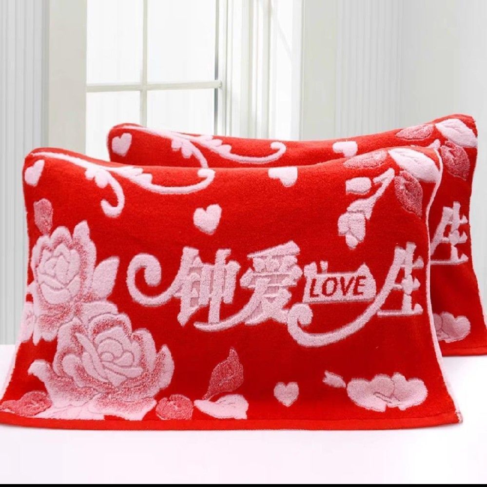 pillow case adults‘ costume pure cotton large size universal use pillow interior pa gauze couple‘s silk towel 20 new free shipping