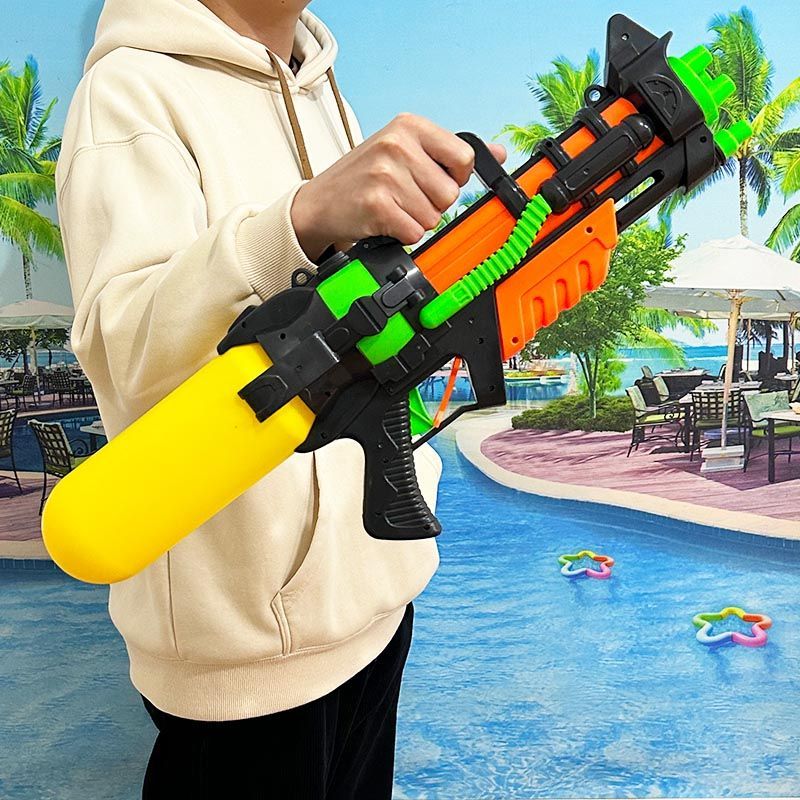 gatling water gun children‘s toy water spray large water splashing festival boy‘s high-pressure strong pull-out thorn water grab