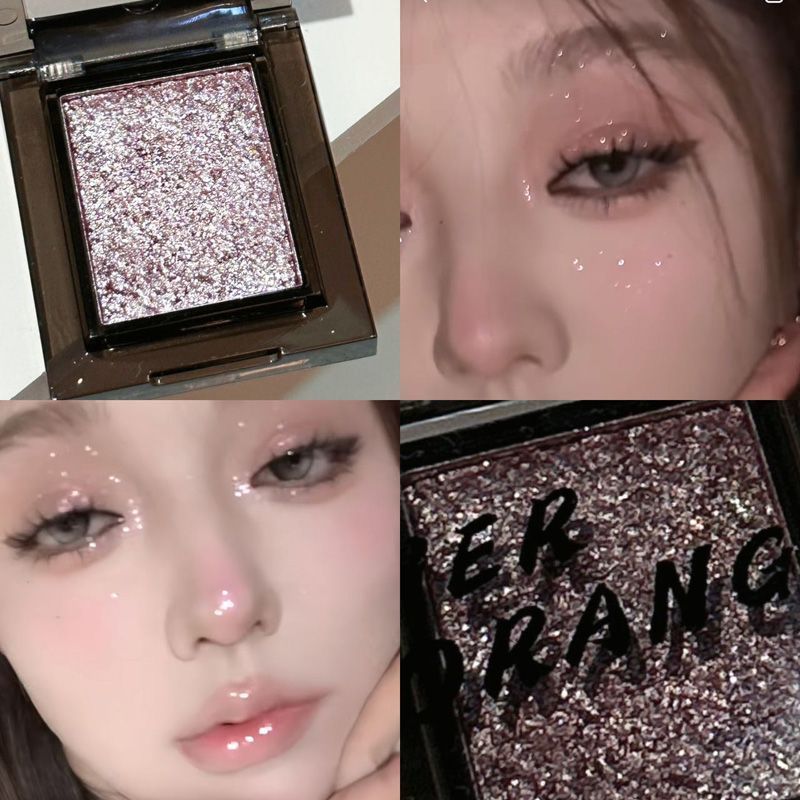 bestseller kat flat smoke monochrome eyeshadow 061 thin and glittering earth color star river pearl japanese magazine temperament color