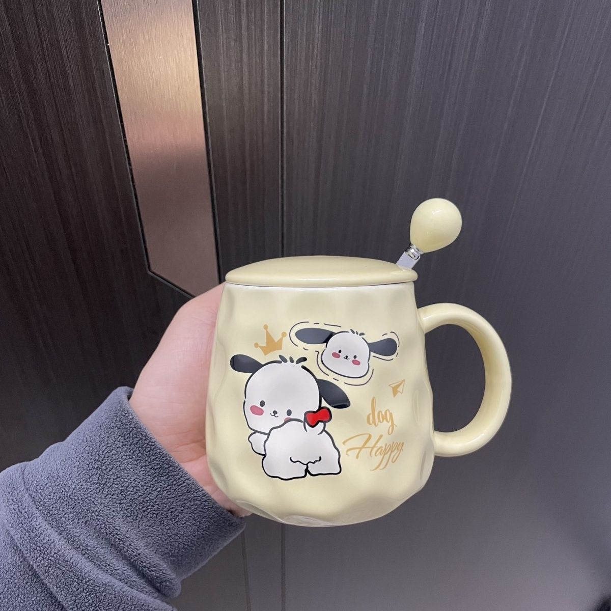 birthday gift cartoon puppy water cup milk fufu girl heart send friends girlfriends send teachers meaningful gifts