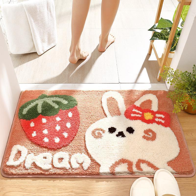 bathroom absorbent non-slip door mat bathroom mat cute absorbent mat non-slip entry door carpet