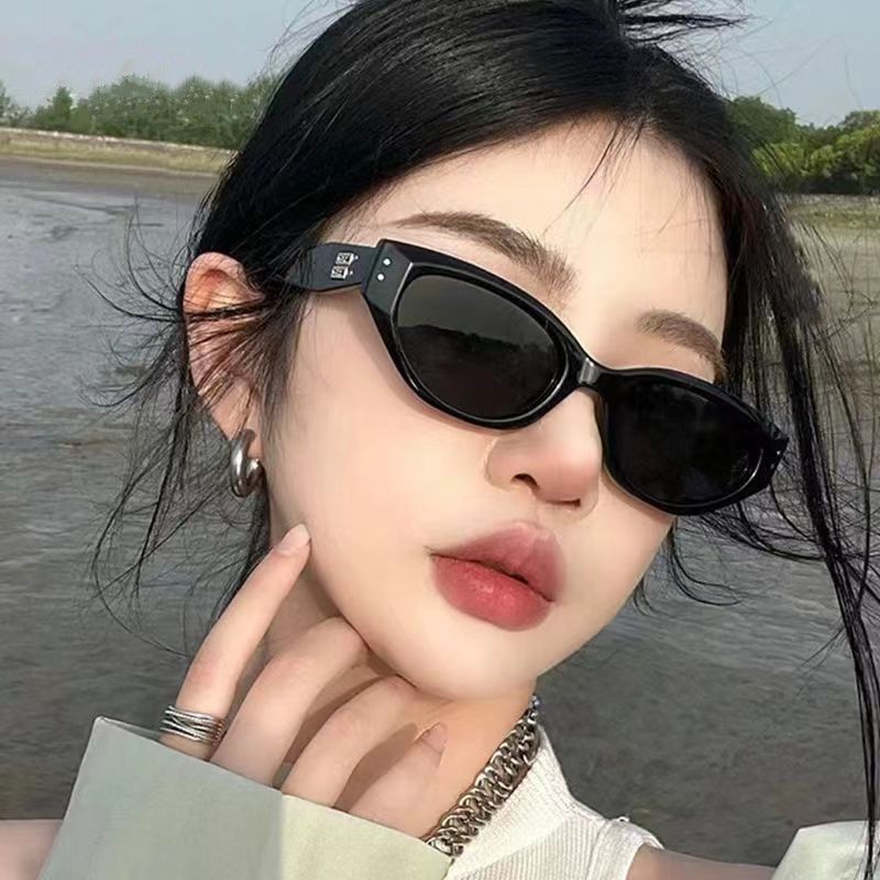 sunglasses women‘s g & m retro internet hot same  eye high-grade uv-proof 2024 polarized sunglasses