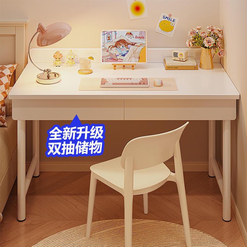 desk girls‘ bedroom desk with drawer student household simple makeup study table rental house office computer desk