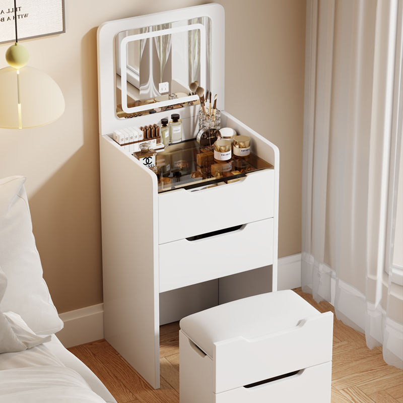 internet celebrity dresser modern minimalist multi-functional flip table bedroom small apartment storage cabinet dresser cream style