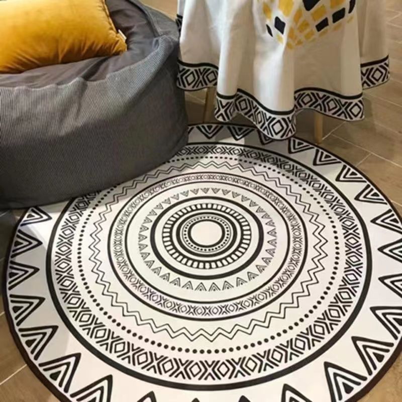 round carpet ins mat room office chair gaming chair glider seat mat household disposable carpet