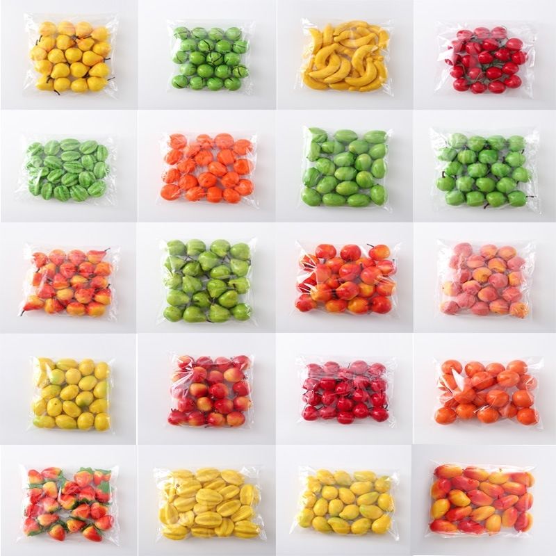 emulational fruit vegetable model cherry fruit and vegetable ornaments window decorative ornament shooting props fake fruit