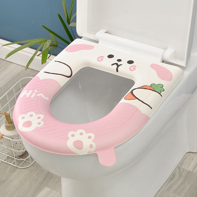 waterproof thickened toilet pad cushion four seasons universal closestool cushion winter warm erasable disposable toilet mat spring and autumn