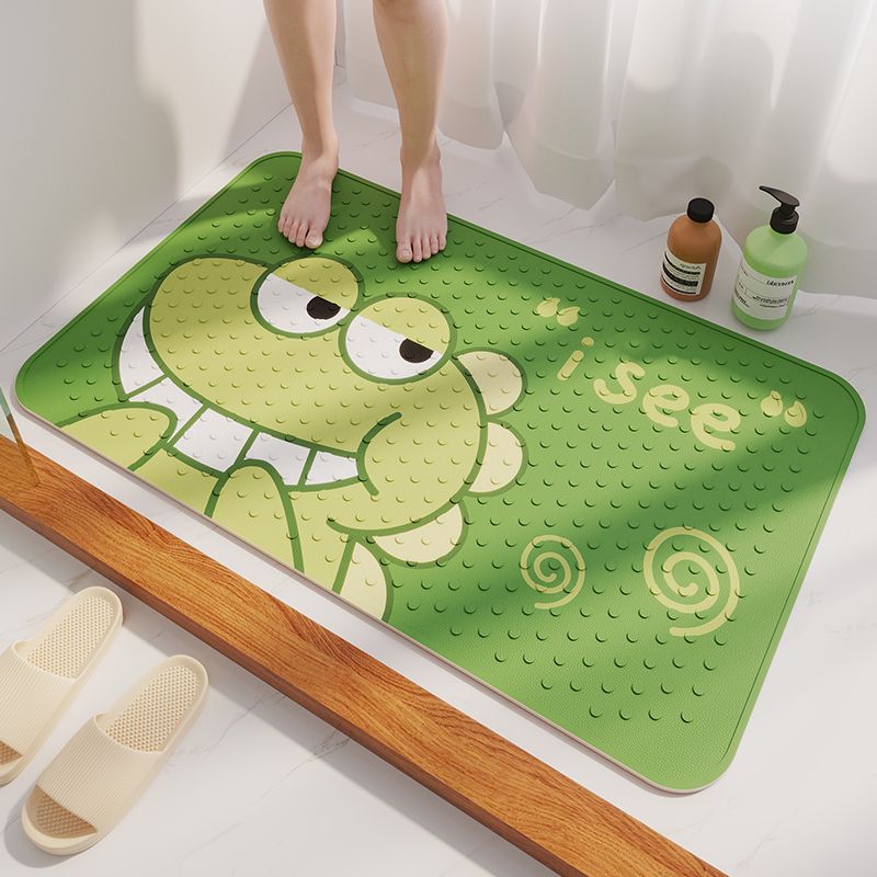 bathroom non-slip mat shower children‘s bathroom foot mat drop-resistant waterproof pvc mat toilet toilet floor mat