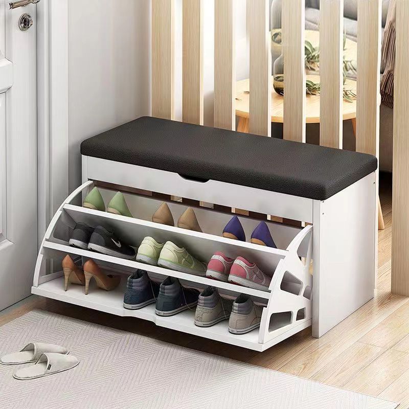 tilting shoe cabinet shoe changing stool door can sit home soft bag storage stool integrated footstool entrance shoe rack