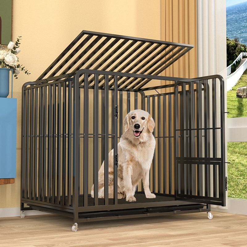 full tube dog crate large dog medium-sized dog dog cage golden retriever samoyed border collie labrador indoor dog cage large