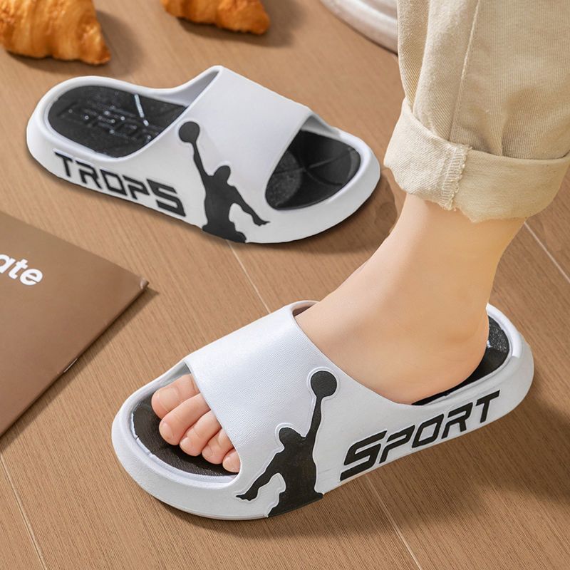 children‘s slippers boys‘ summer new bathroom interior home lightweight non-slip middle and big children‘s drooping slippers boys‘