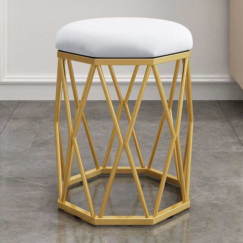 light luxury dresser round stool home nordic modern girl bedroom internet celebrity ins dresser chair nail scrubbing chair