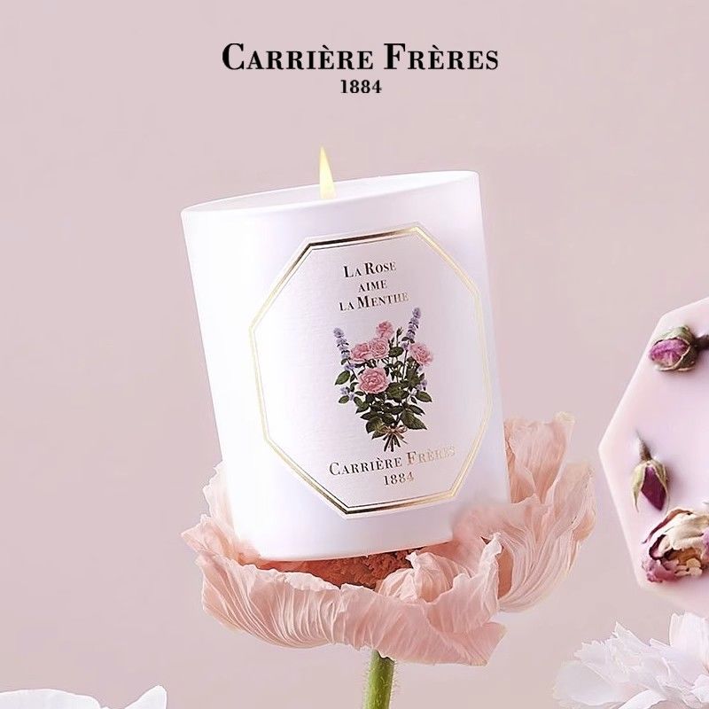 carrierefreres aromatherapy candle french botanist bedroom fragrance wedding valentine‘s day birthday gift