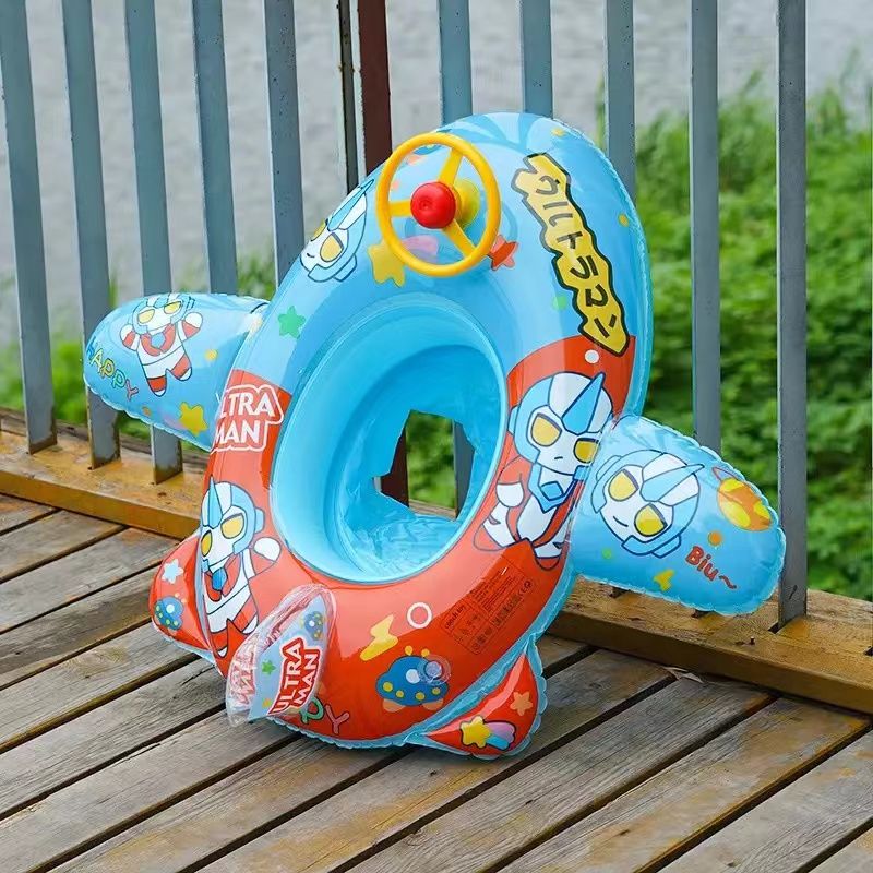 swimming ring child‘s ring for sitting thickened baby bubble baby boy life buoy 1-3-6 years old little girl underarm swimming ring