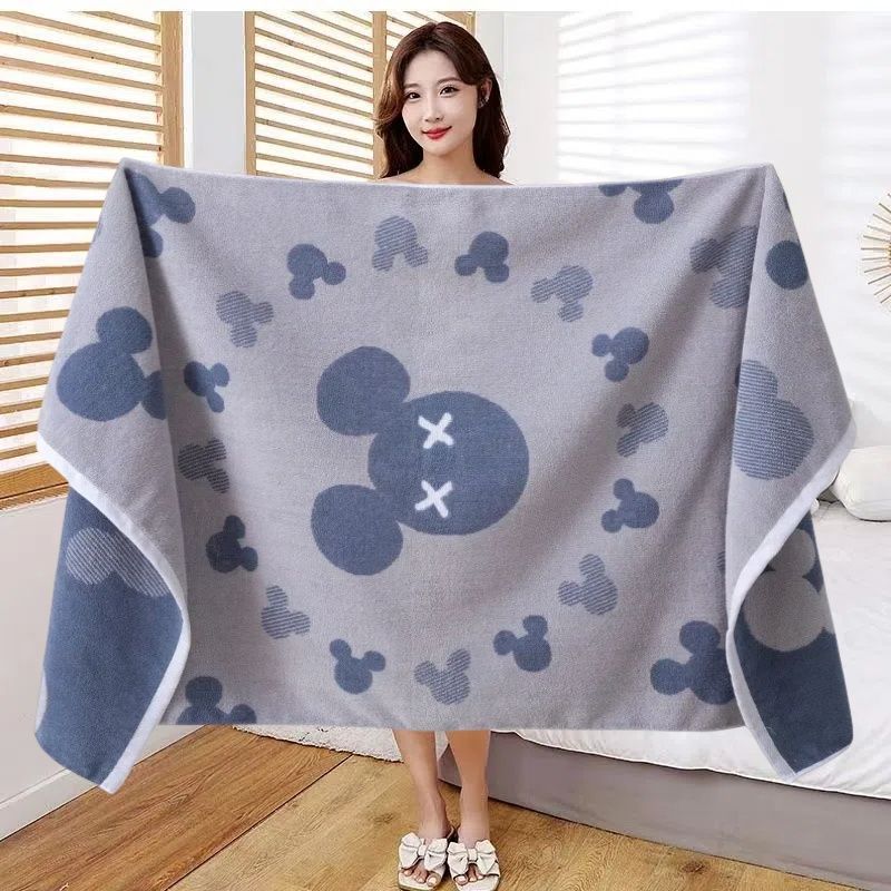 pure cotton bath towel 100% high-grade towel adult absorbent soft skin-friendly unisex special use bath children wrapping towel big towel