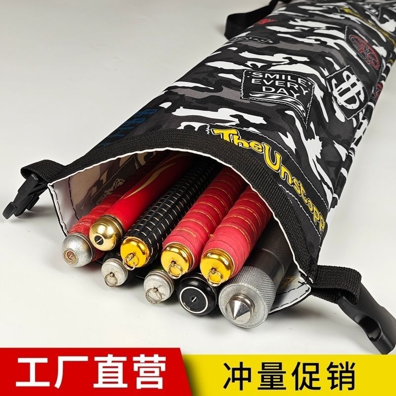 pole bag fishing umbrella bag can carry canvas storage bag fishing bag one-piece fishing umbrella bag rod bag umbrella bag waterproof bag