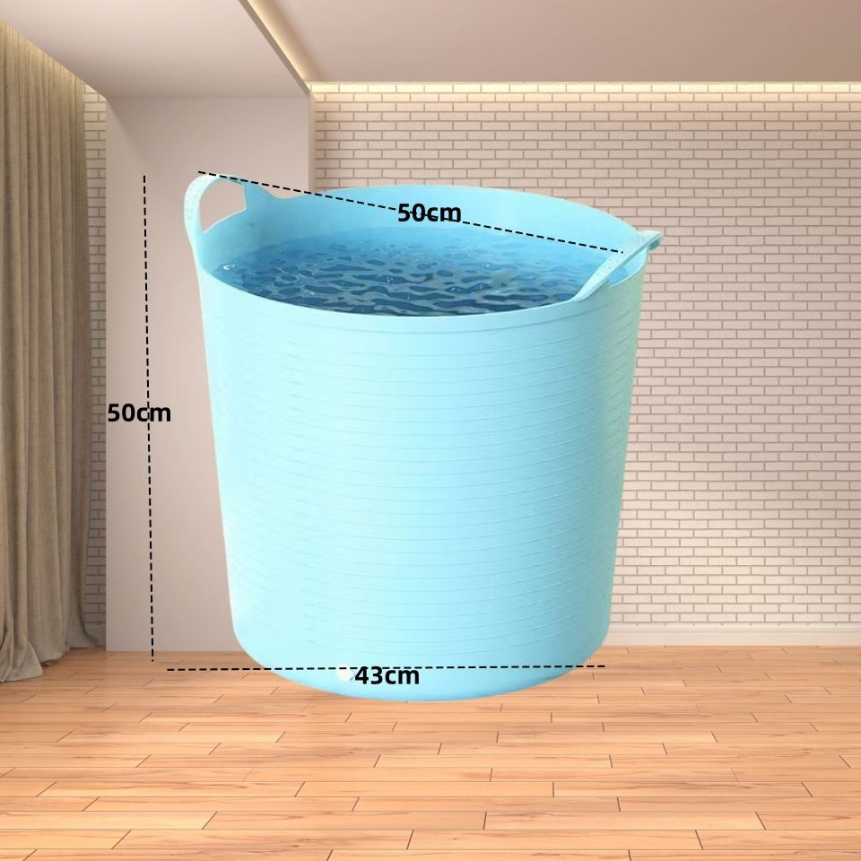 extra large children‘s bath bucket children bath barrel medium and large children bathtub household thickened plastic baby bath barrel