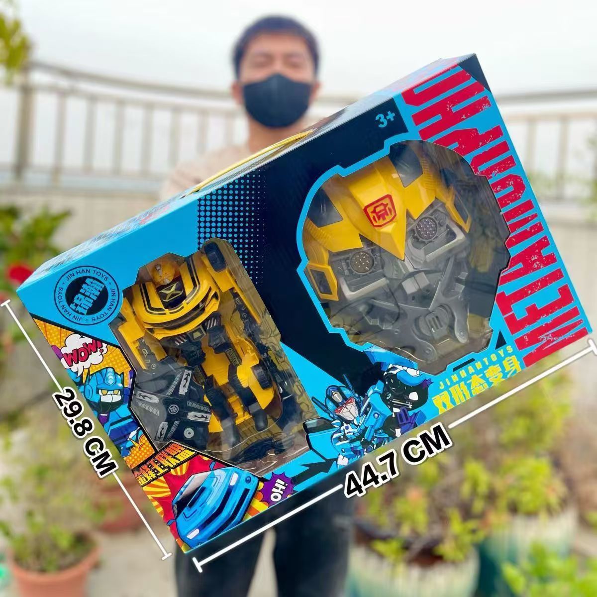 children boys‘ toys wasp optimus warrior transformation robot jinfeng wang qing tianshuang alliance children gift box