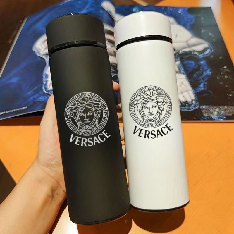 versace vacuum cup smart large capacity men and women water cup portable 304 stainless steel ins student cup advanced car