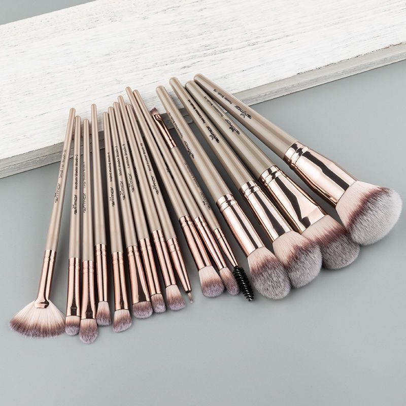 professional makeup brush suit full set with barrel eye shadow brush ins beginner cosmetic brush soft hair beauty tools