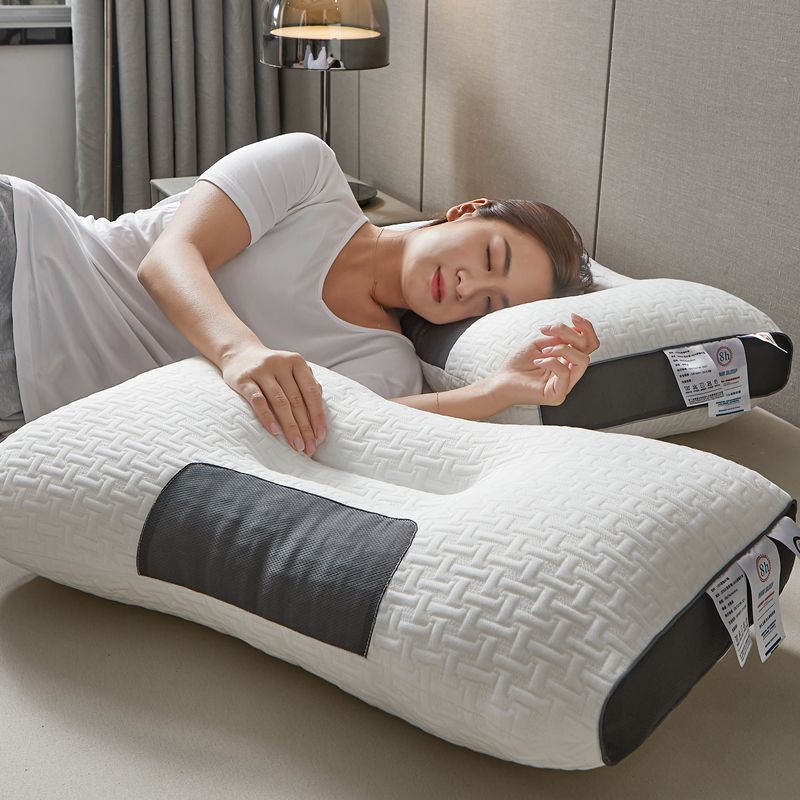 hotel pillows cervical support improve sleeping household adult pillow insert student dormitory dedicated non-collapse non-deformation whole head