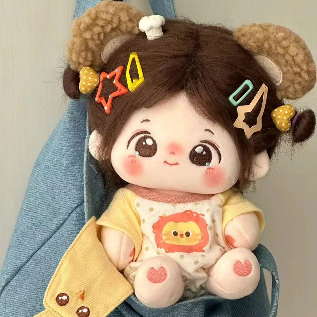 [original genuine send clothes] 20cm net red cotton doll can be changed humanoid doll gift birthday gift