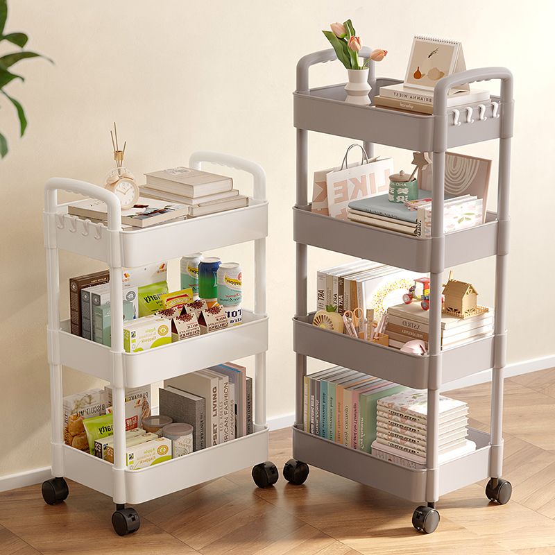 kitchen storage rack household storage article storage shelf floor multi layer products complete collection trolley multi-functional vegetable basket