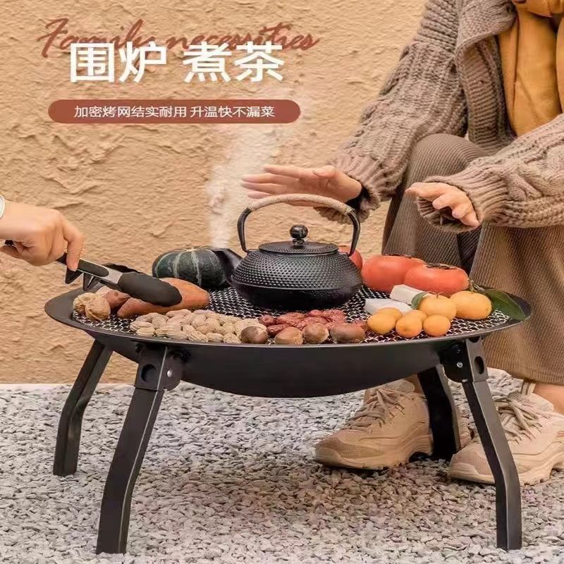 full set of household tea cooking appliances bbq grill indoor roasting stove suit outdoor heating warm pot charcoal stove