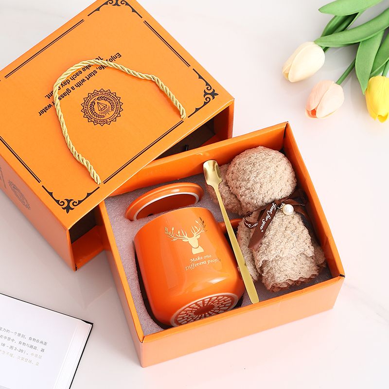 good-looking hand gift practical activity small gift company business group building opening cup present for client high-end gift