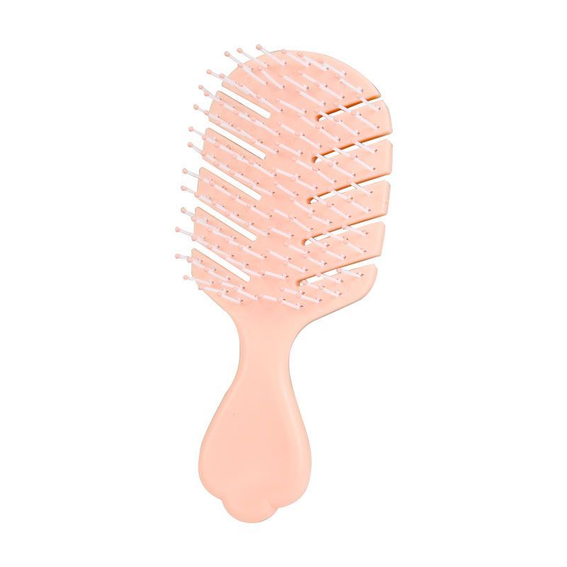 cupid comb shape wet dual-use internet celebrity mini massage ribs fluffy convenient pocket small smooth hair portable